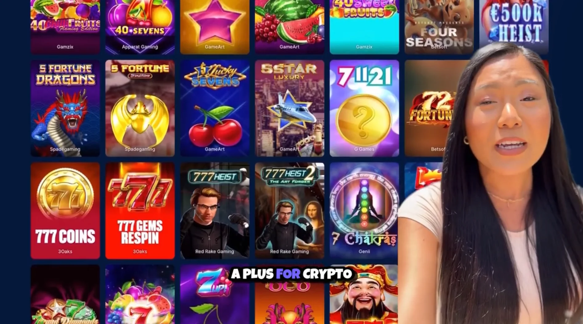 OnlyWin Casino Games Offerings